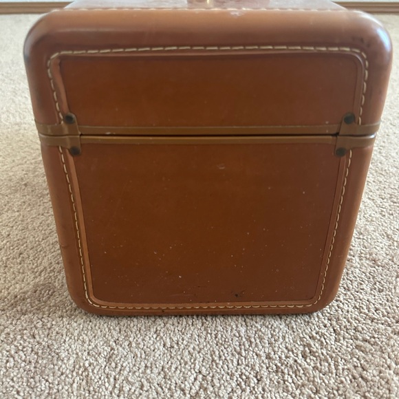 Vintage MCM Samsonite Brown Makeup Train Case - Picture 7 of 15